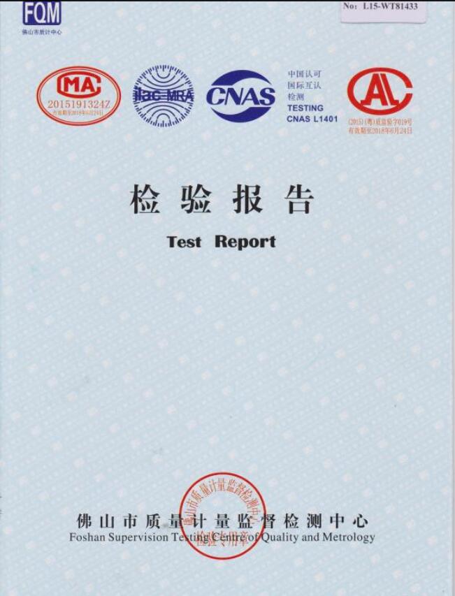 檢驗(yàn)報告